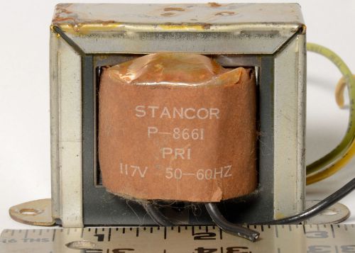 STANCOR ELECTRONIC P-8661 TRANSFORMER 117V 50/60HZ SEC 24V 1A