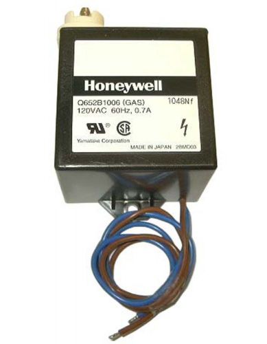 Honeywell gas ignition transformer ignitor 120vac 60hz 0.7a q652b1006/u for sale