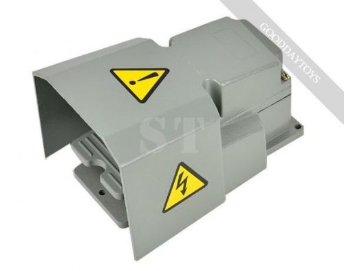 Amazing new heavy duty industrial foot switch pedal with guard for sale