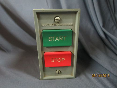Cutler Hammer 10250H5200 Push Button Heavy Duty Start/Stop!