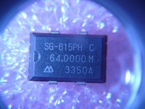 SEIKO Crystal Oscillator XO 64MHz 5V TTL 4-Pin SMD CMOS *** NEW *** 1/PKG