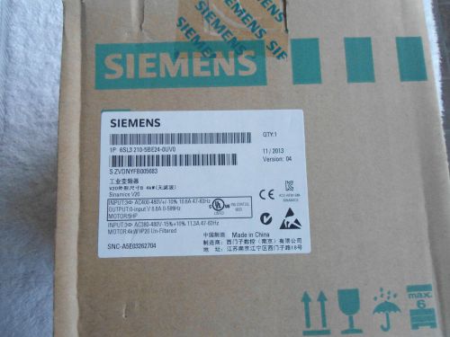 NIB  Siemens SINAMICS V20 Inverter   6SL3 210-5BE24-0UV0