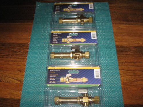 3 of dahl 521 lb 33 33l straight repair ball valve no solder replacement easy for sale