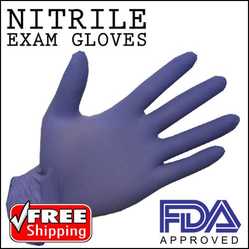 700 X-LARGE Nitrile Gloves Exam Medical  Purple Violet Care Health Surgical Hand