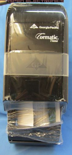GP Cormatic Designer Series Vertical 2-Roll Bathroom Tissue Dispenser in Black