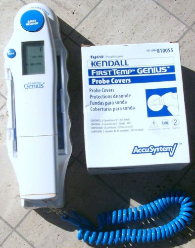 First Temp Genius Temperature Thermometer 3000a 3000-a + 105 New Probe Covers