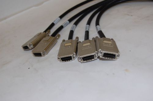 -LOT OF 5- Foxconn Infiniband 4X 8pairs 28AWG cable E124936-D