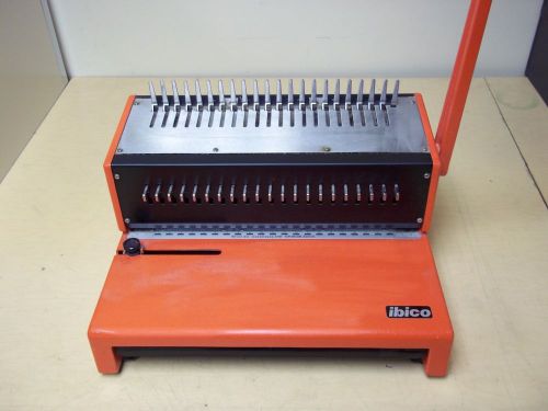 Ibico Ag Seestrasse 346 Comb Binding Machine Orange