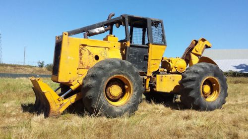 used 1975 Caterpillar 518 Log Skidder with working winch 4x4 Forest Tractor