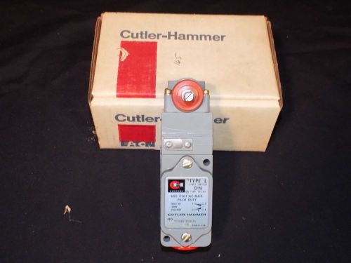 ***NOS - CUTLER-HAMMER LIMIT SWITCH, TYPE L, ON TIME DELAY ( 10316H51590 )