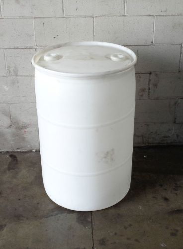 55 gallon natural plastic drum