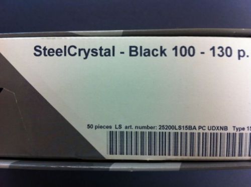 Unibind SteelCrystal Black 100-130 p  50 Pieces