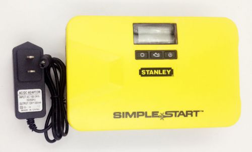 Stanley simple start digital battery booster portable jump car starter for new for sale