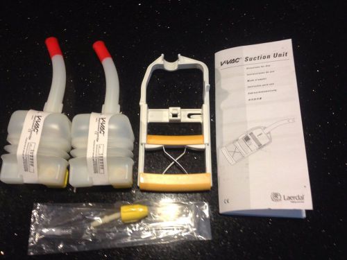 New Laerdal V-Vac Manual Portable Suction Unit 985000