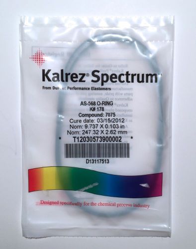 Kalrez spectrum as-568 o-ring k#178 compound:7075 for sale