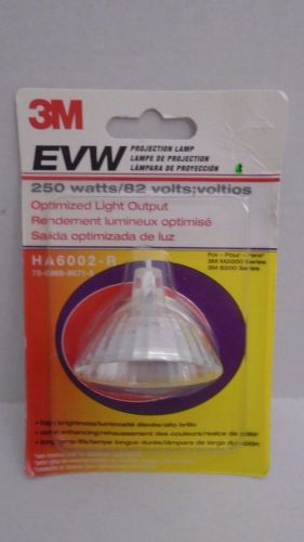 3M Projection Lamp Bulb EVW 250 Watts 82 Volts HA6002-R Brand New