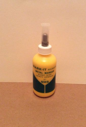 Mark-it marker paint marker squeeze bottle yellow potent permanent graffiti new for sale