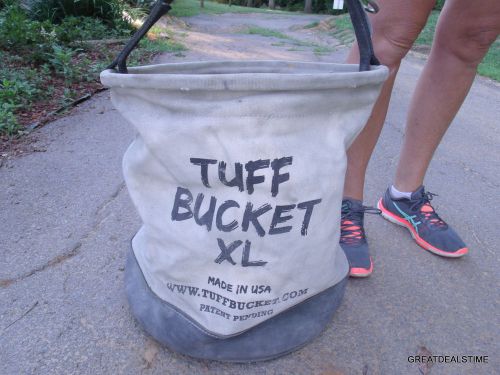 Canvas work bucket/tuff bucket/xl/high voltage electric/linemen tool pouch bag for sale