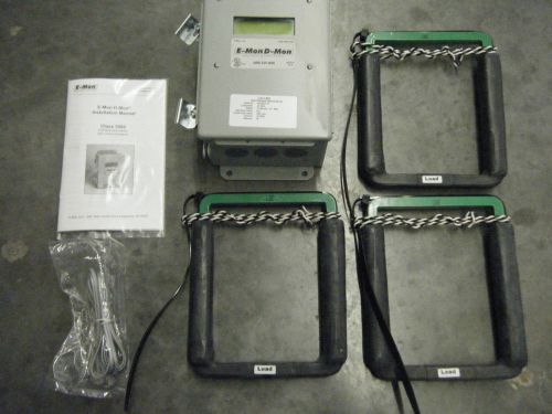 E-mon d-mon load profiling kwh/kw meter, model 4803200ct for sale
