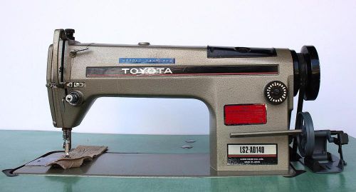 TOYOTA LS2-AD140 1-Needle Straight Lockstitch Reverse Industrial Sewing Machine