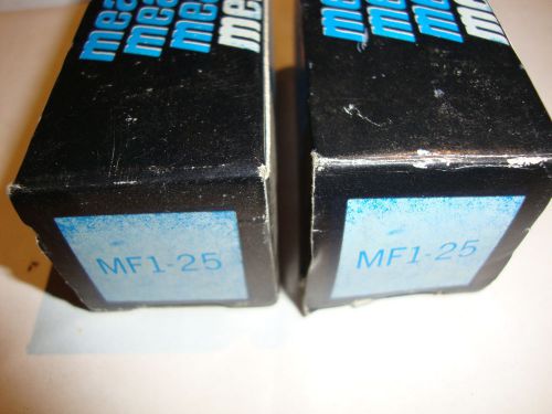 (2) NEW MEAD MF1-25 FLOW CONTROL VALVES