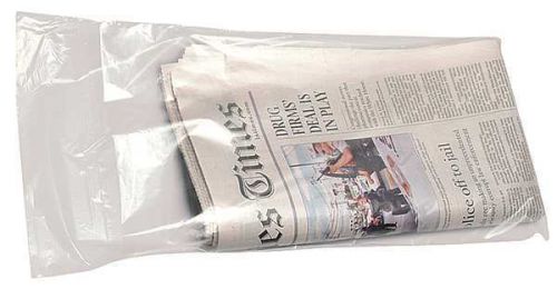 D20N Newspaper Bags, 6-1/2x20 In, PK 2000 NEW !!!
