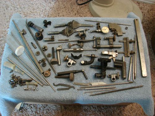 LARGE MIXED LOT OF MACHINIST INSPECTION MEASURMENT TOOLS GAGE STARRETT LUFKIN