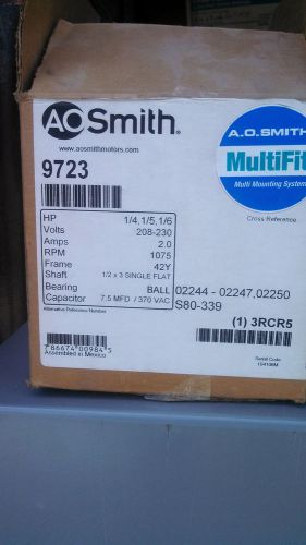 Century AO Smith 9723 Condenser Fan Motor Multi-fit
