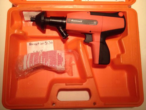 Ramset d60 powder fastening system semi-automatic low velocity for sale