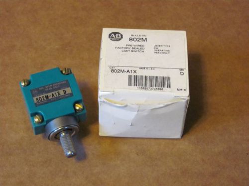 1 nib allen bradley 802m-a1x 802ma1x operating head only lever type series d for sale