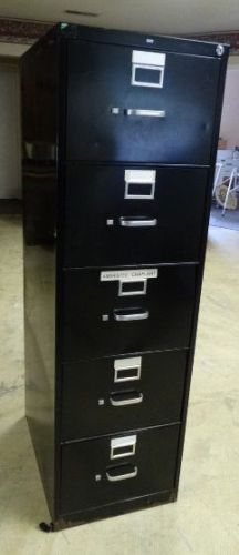 LOT#0602-2: 5 DRAWER FILE CABINET-USED