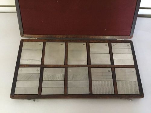General Electric Standard Roughness Specimens Surface Finish Comparator Plates