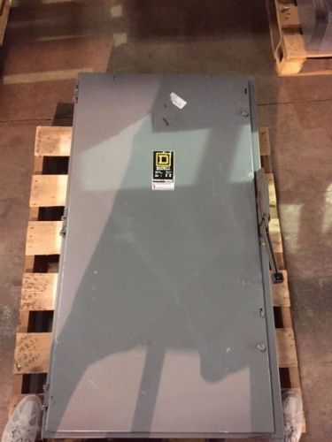 Square d company safety switch h 365n 400 amps 600 v ac type 1 enclosure for sale
