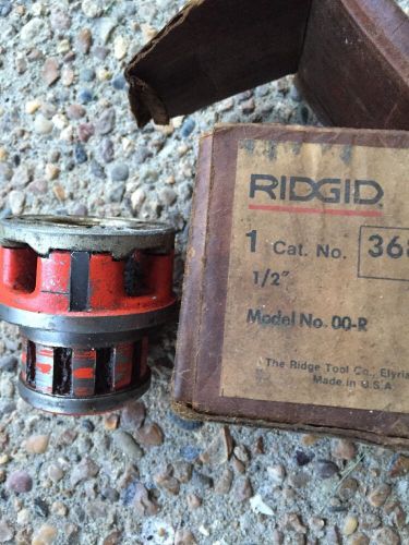 RIDGID 36890 1/2 inch OOR NPT Die Head-used