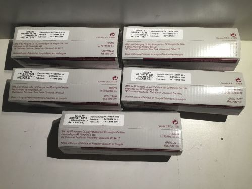 NEW LOT OF (5) GENERAL ELECTRIC HIGH PRESSURE SODIUM LAMPS LU70/MED/ECO