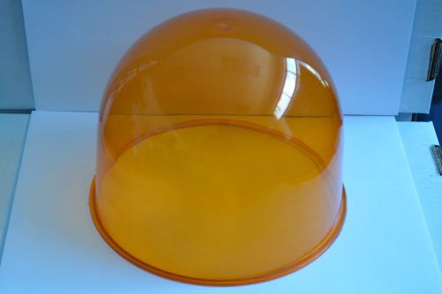 FEDERAL SIGNAL Z8449C00514 DOME AMBER PLASTIC USED ON 371DST WARNING LIGHT