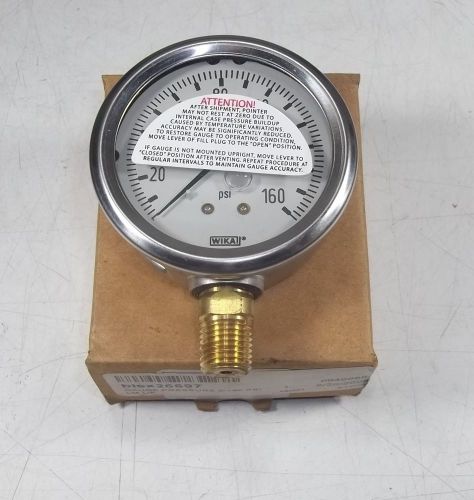 Wika 0-160psi pressure gauge for sale