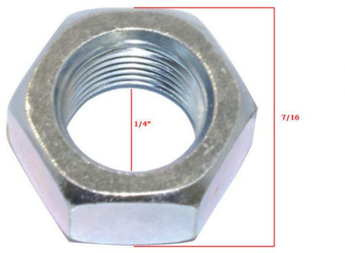 Stainless Steel Hex Nut UNC 1/4-20, Quantity 75