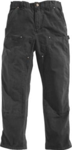Carhartt Men&#039;s Double Front Work Dungaree Washed Duck B136 44x30