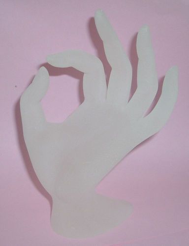 HAND MANNEQUIN JEWELRY RING BRACELET  DISPLAY NAIL SALON MANICURE