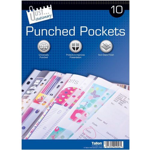 New Plastic Punched A4 Document Holder Filing Paper Storage Ring Binders Wallets