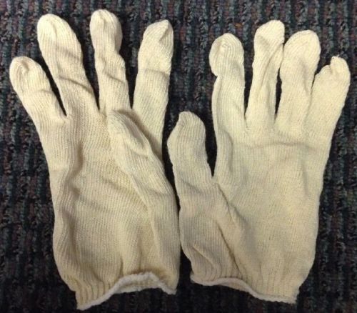 Dozen Magid KnitMaster Economy Style Lightweight White Machine Knit Gloves Large