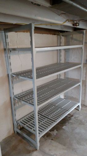 CAMBRO Premium Shelving Unit w/ 4 Vented Shelves 24&#034;x60&#034;x72&#034; - FOR PICK UP ONLY