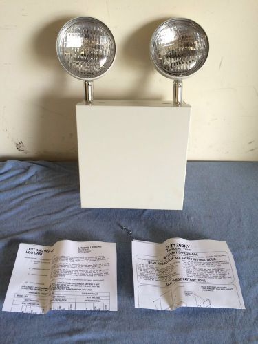 Lithonia lighting adjustable lamp heads 12 volt emergency unit for sale
