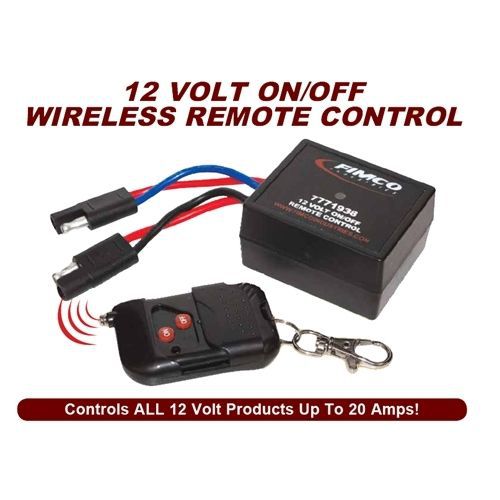 Fimco industries 12 volt on/off wireless remote control 7771938 for sale