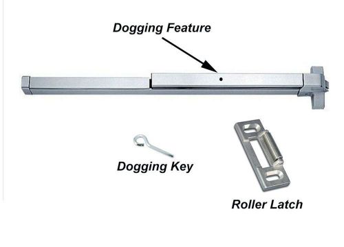 Dynasty hardware push bar panic exit device aluminum for sale
