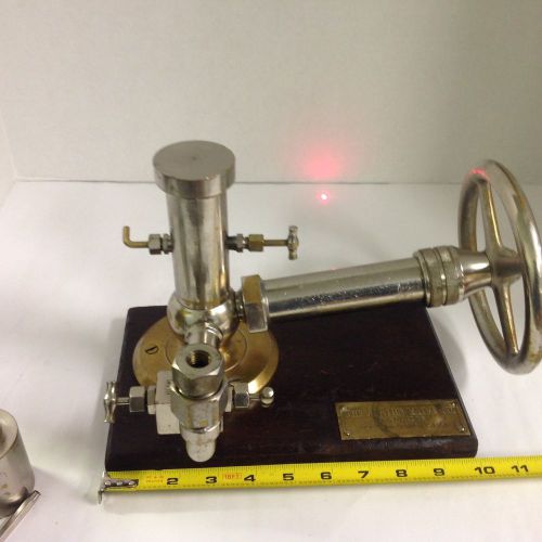 Vintage the ashton company valve double area pressure gage tester for sale