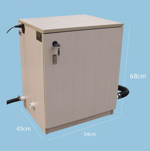 Dental Portable Wooden Vacuum Suction Unit System 1500L/min F/ 3PC Dental Chair