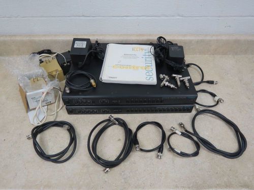 Robot multivision pro security system lot mv99p, mv16p, manual &amp; more nice! for sale