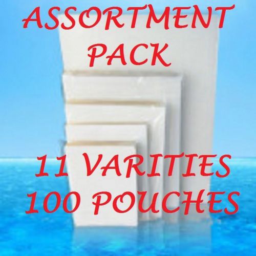 Assortment pack laminating laminator pouches sheets 11 varieties 100 pieces for sale